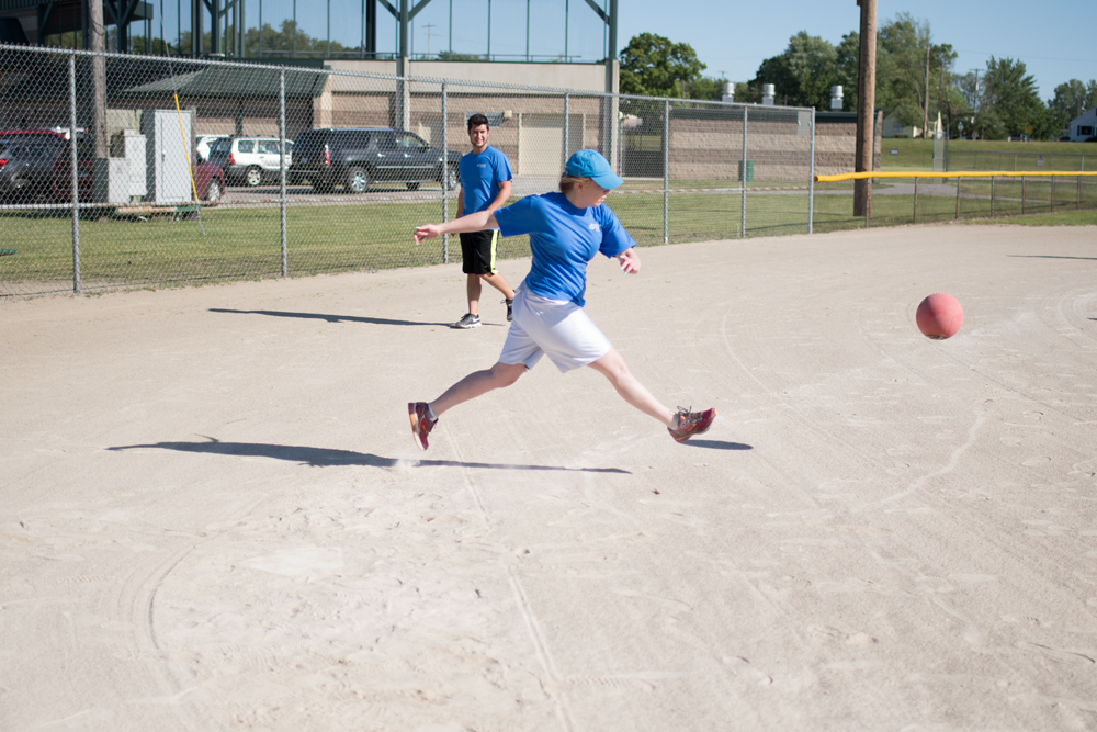 Staff Kickball Game 2017 David's House Ministries