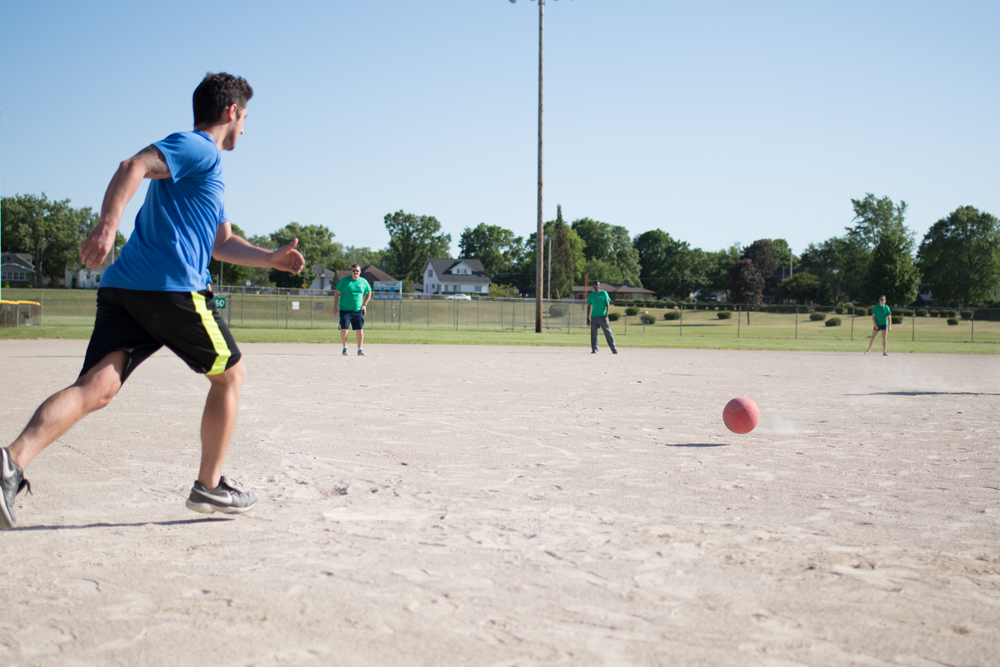 Staff Kickball Game 2017 David's House Ministries
