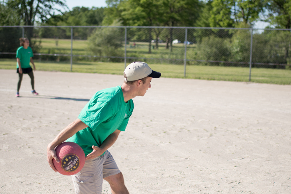 Staff Kickball Game 2017 David's House Ministries